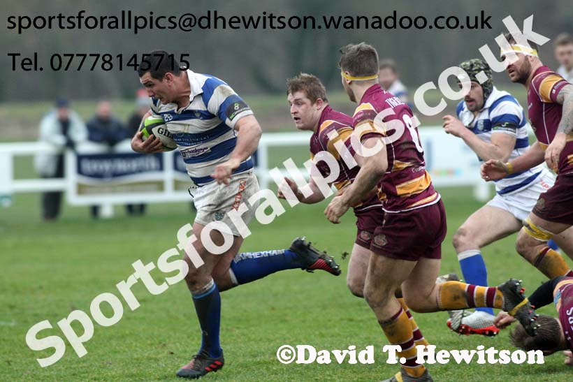 Tynedale v Sedgley Park, Tynedale Park, Corbridge, Northumberland. Photo: David T. Hewitson/Sports for All Pics